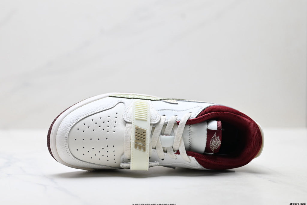 Jordan Legacy 312 Low White Olive Green Sneakers