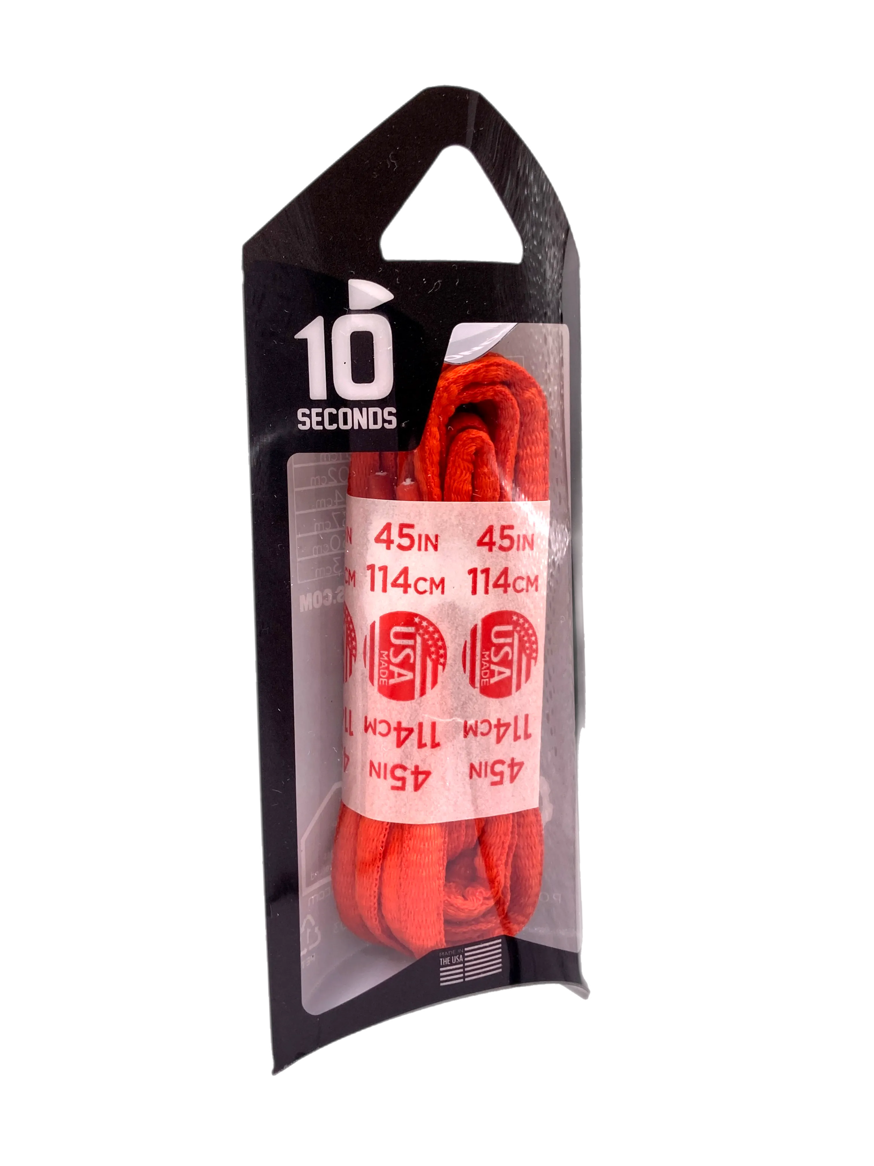 10 Seconds ® Athletic Oval Laces | Burnt Orange