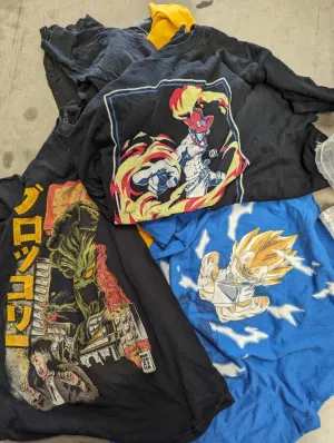 41 x Anime Retro T-shirt Bundle