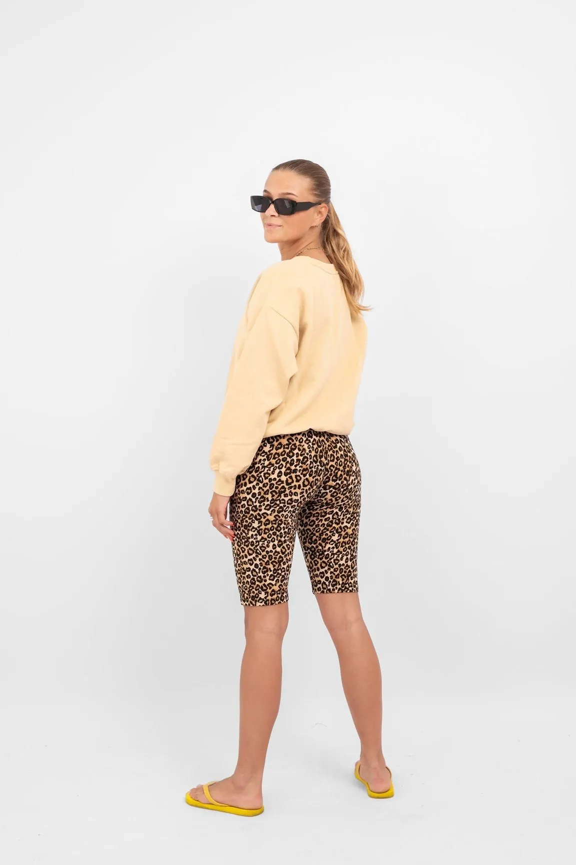 Alma Cycle Shorts - Leopard