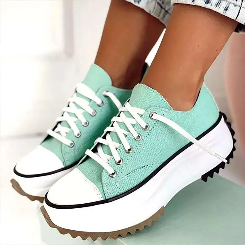 Amozae-Autumn Women Canvas Shoes Comfort Platform High Top Female Casual Sneakers Fashion Zebra Pattern Lace Up Lady Sports Shoes