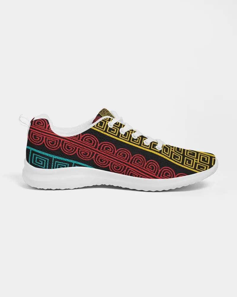 Athletic Sneakers, Low Top Multicolor Canvas Running Sports Shoes,