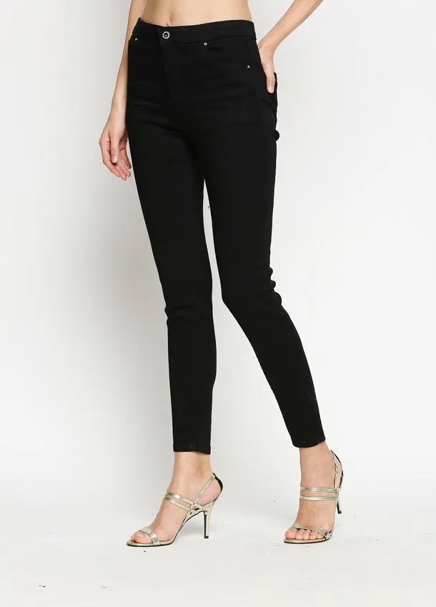 Black Hanoi Tube Jeans