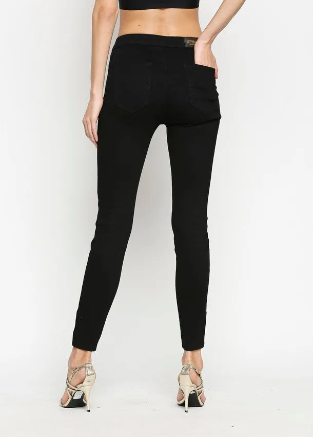 Black Hanoi Tube Jeans