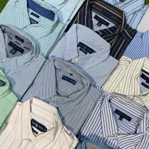 Branded Oxford Collar Shirts -18 pcs Including Polo Ralph Lauren Tommy Hilfiger and Chaps