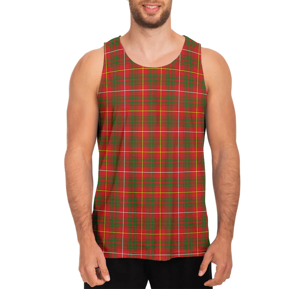 Bruce County Canada Tartan Mens Tank Top