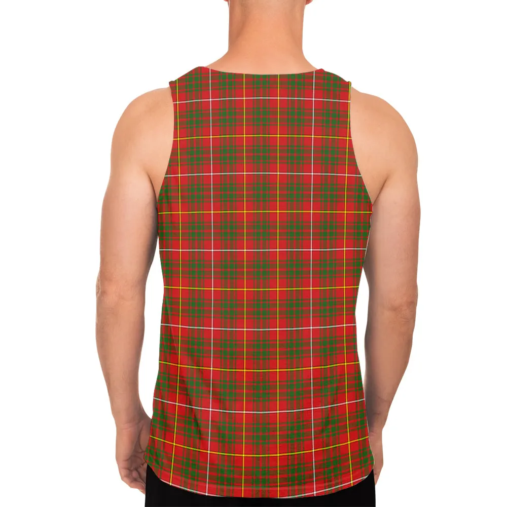 Bruce County Canada Tartan Mens Tank Top