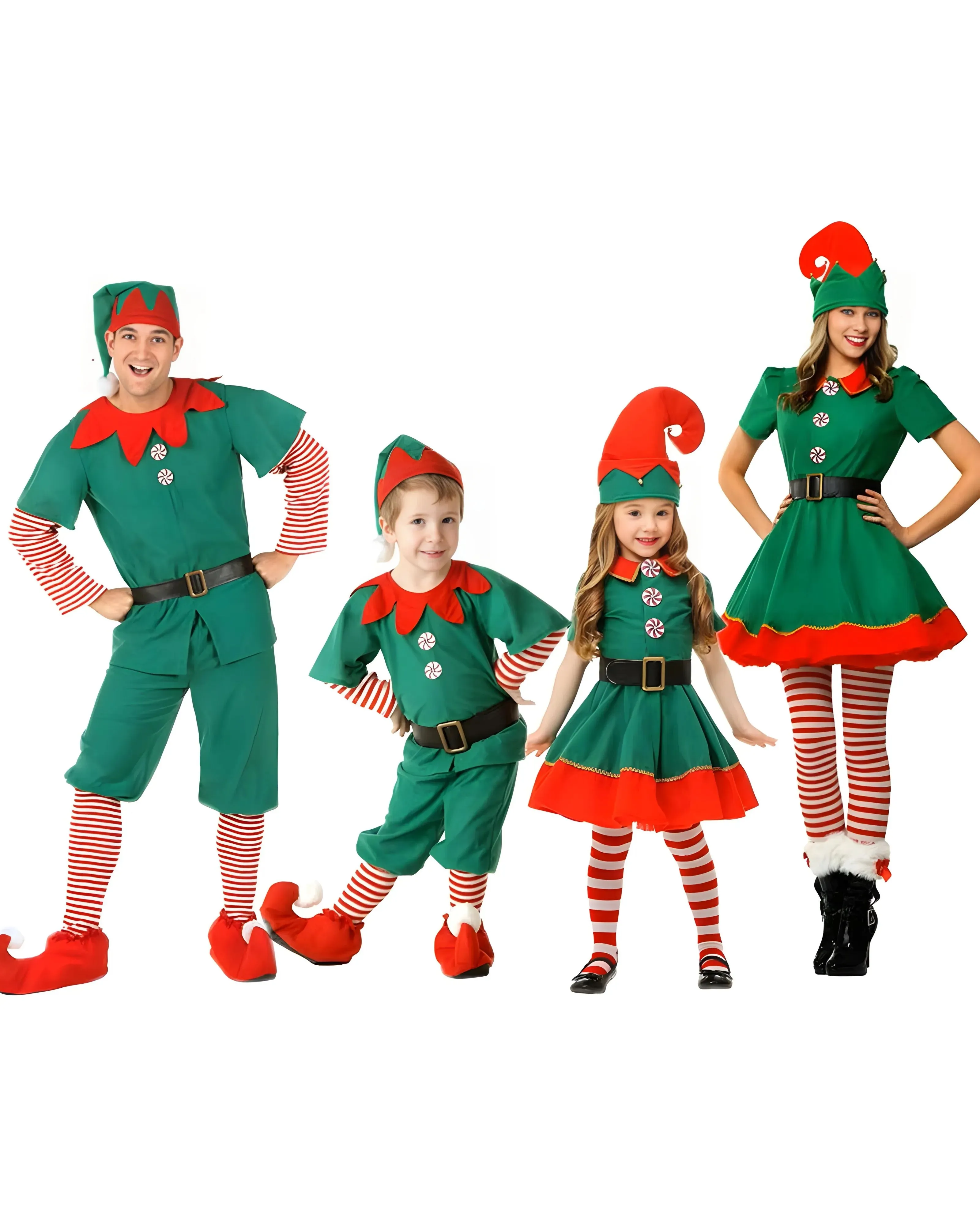 Christmas Elf Costume For Toddlers Men And Women From Costume Glamour