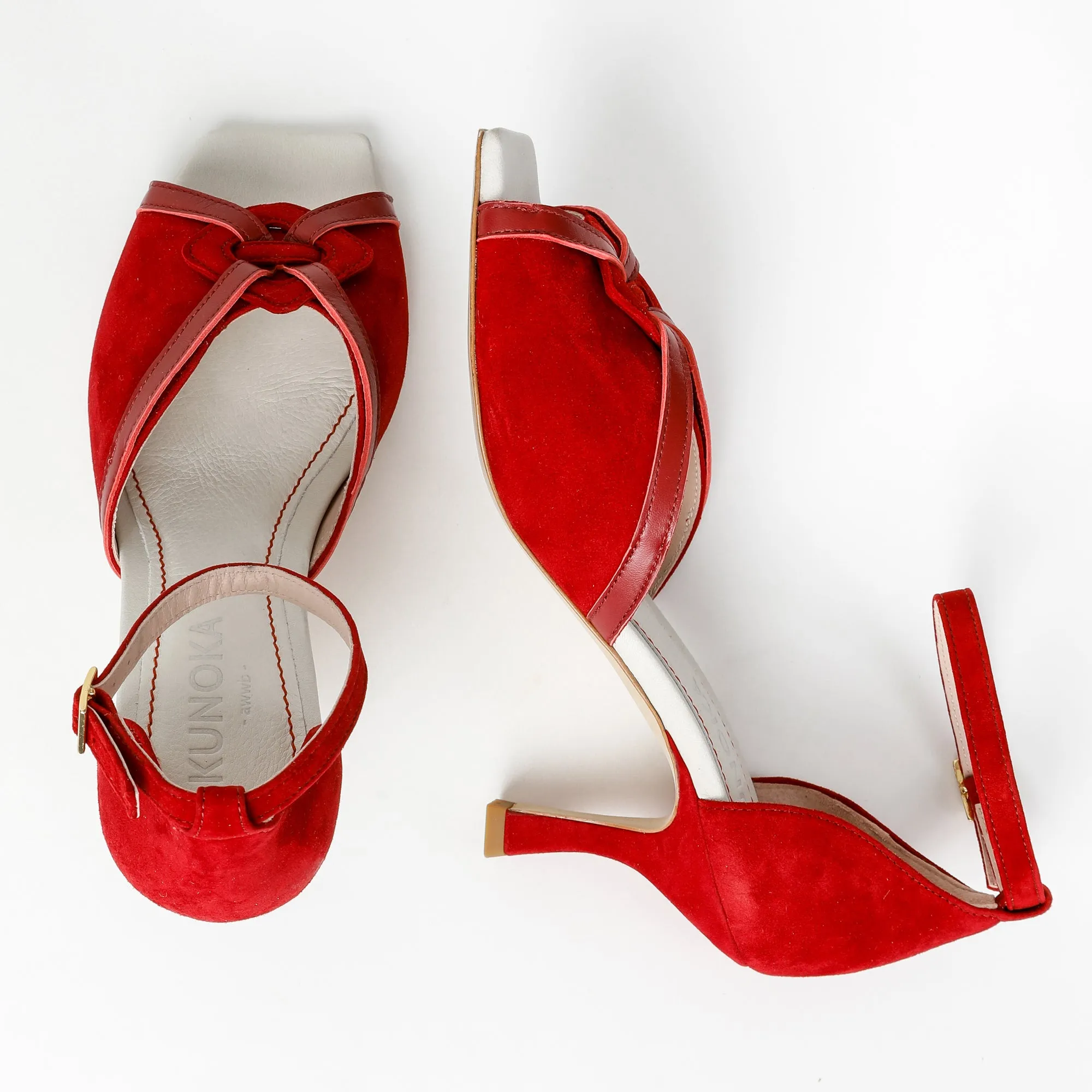 COLETTE high heel sandal - Cardinal