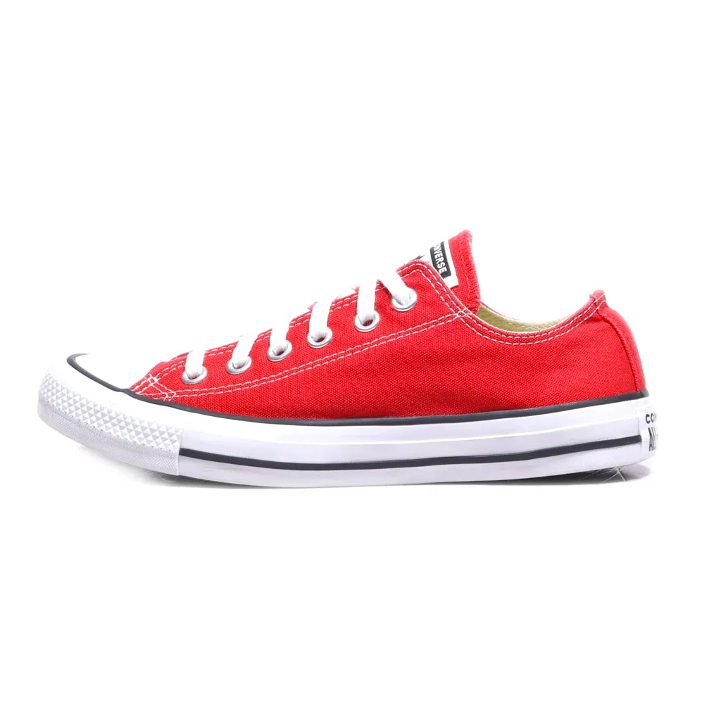 Converse Chuck Taylor All Star Low-Top Sneakers Canvas Red Colour For Women