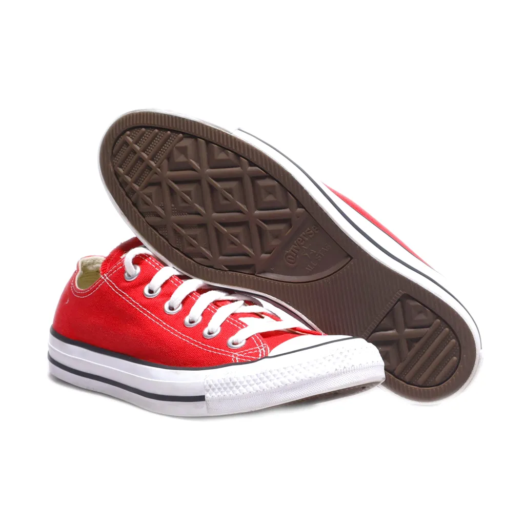 Converse Chuck Taylor All Star Low-Top Sneakers Canvas Red Colour For Women