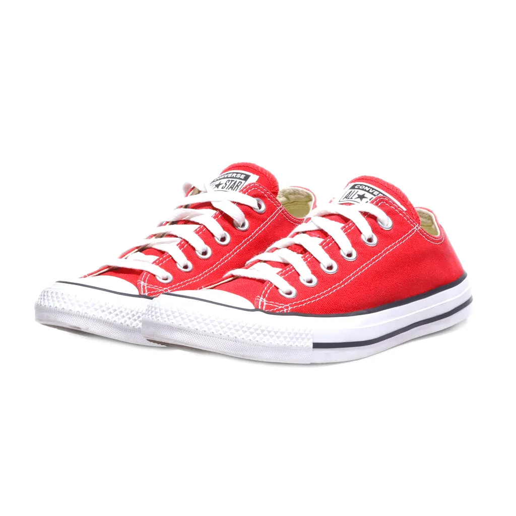 Converse Chuck Taylor All Star Low-Top Sneakers Canvas Red Colour For Women