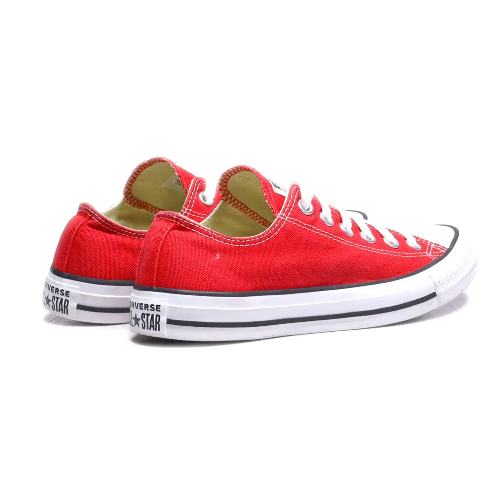 Converse Chuck Taylor All Star Low-Top Sneakers Canvas Red Colour For Women