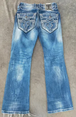 CR1870 Men Rock Revival Jeans - 10 Pcs