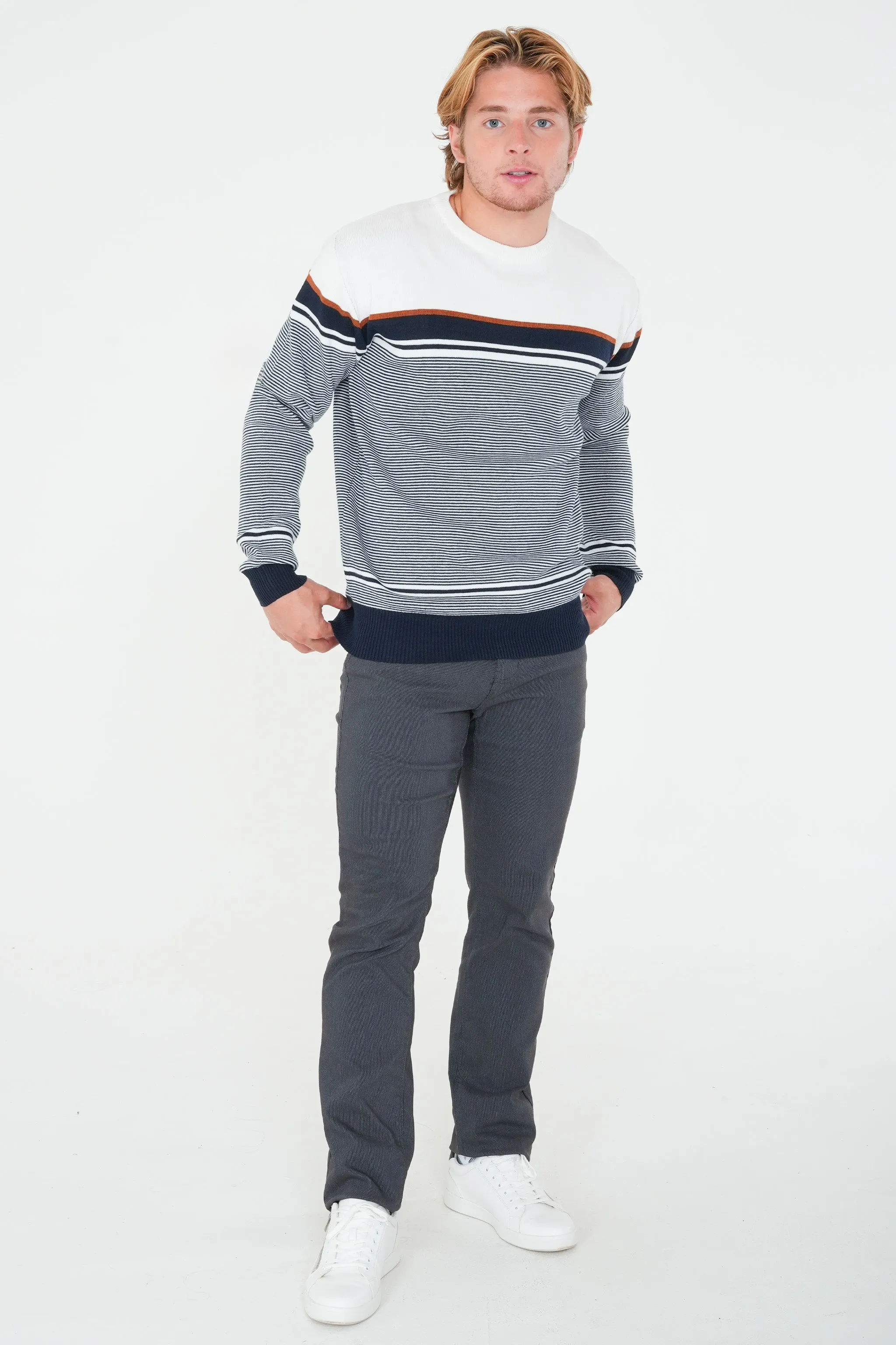 Crew-Neck Sweater