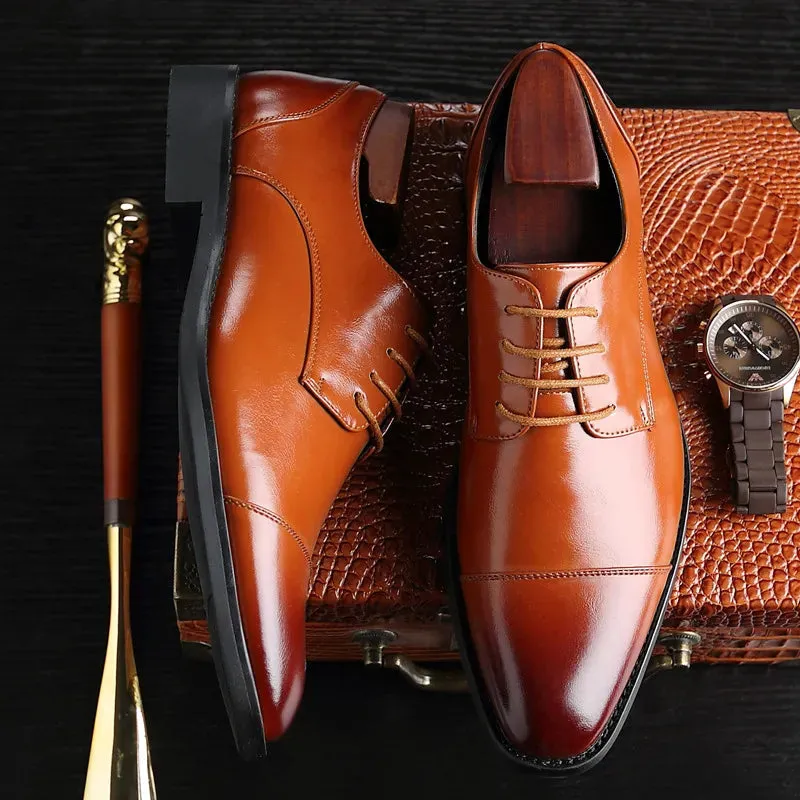 Derby elegant shoes