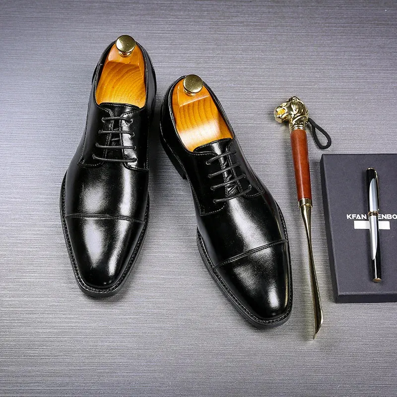 Derby elegant shoes