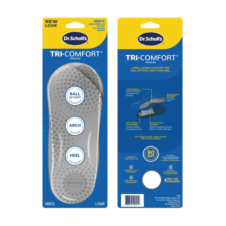 Dr.Scholl Tri-Comfort Insoles Men