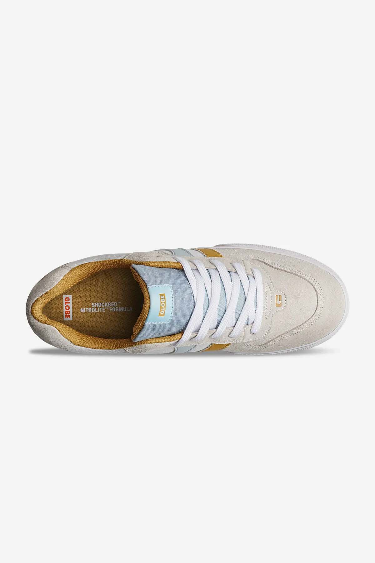 Encore 2 - White/Mustard/Vapor - Skate Shoes