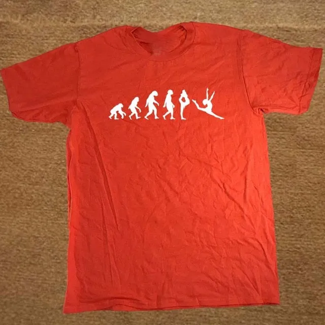 Evolution of Gymnastics Party T Shirt