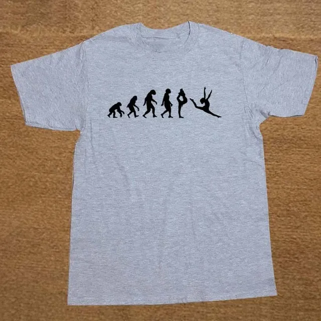 Evolution of Gymnastics Party T Shirt