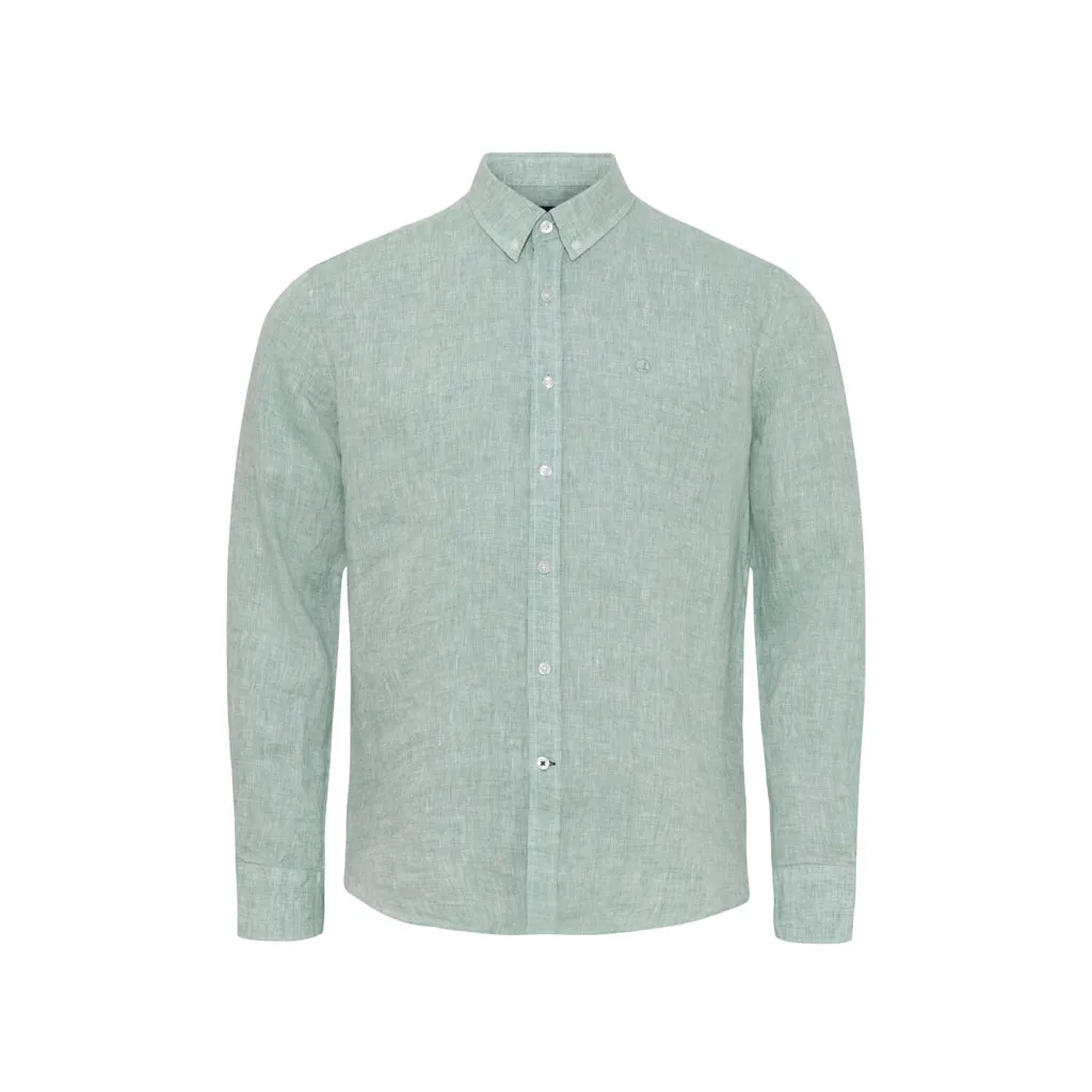 Hyeres Long Sleeve Shirt - Ivy Green