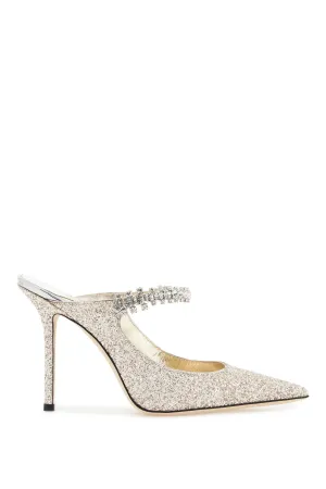 Jimmy Choo bing 100 glitter fabric m