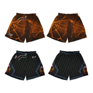 KOTC "Shattered Backboard" / "Bulls City Edition" Mesh Shorts