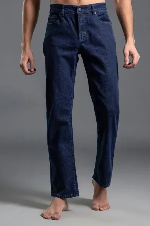 Loose Fit Raw Denim Jeans ( Fortune maker )