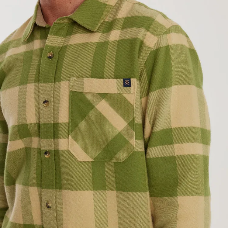 Men's Crossroads Flannel - Fern