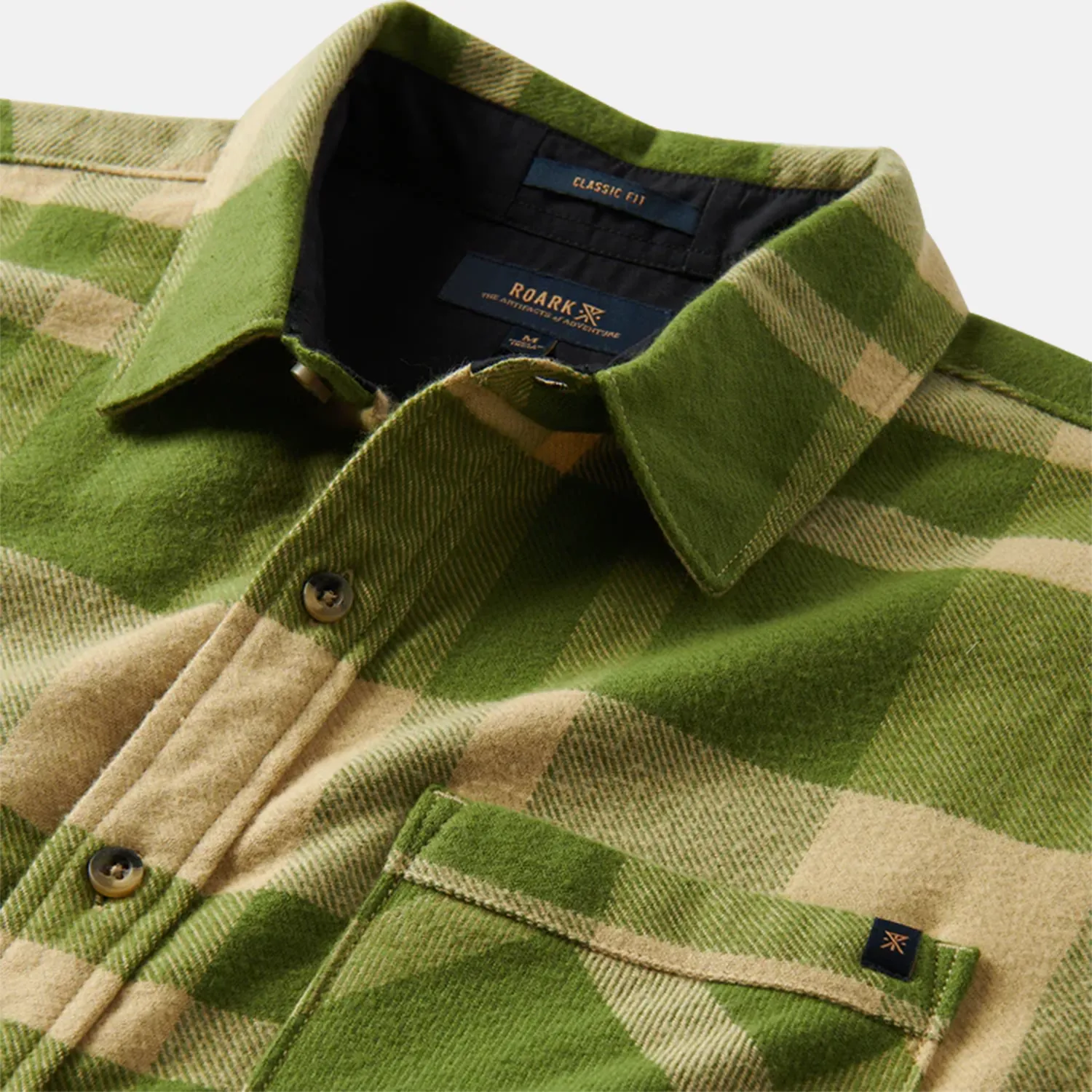 Men's Crossroads Flannel - Fern