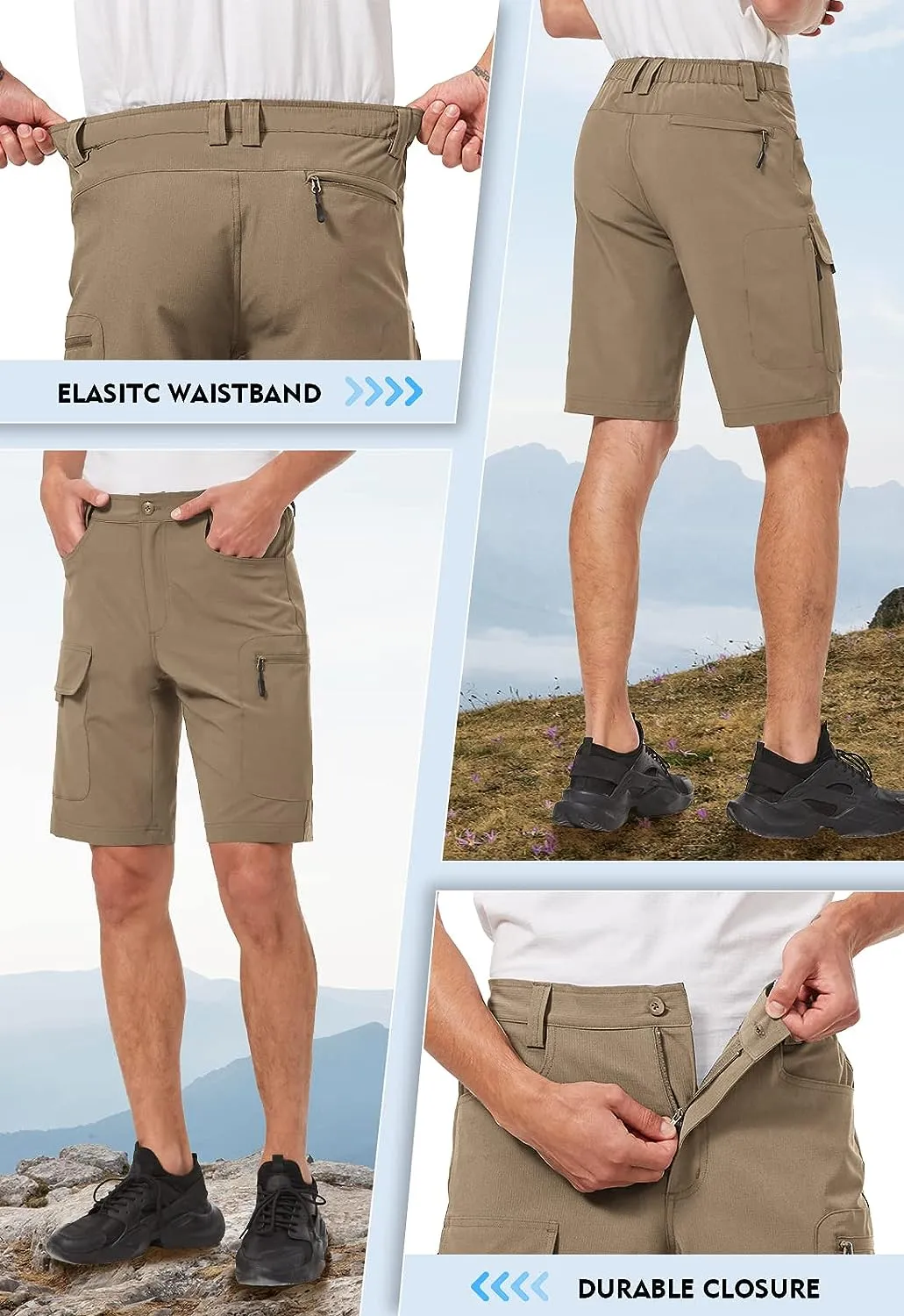 Men's Hiking Cargo Shorts 26