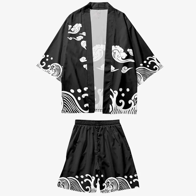 Mens Kimono Shirt