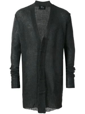 Mohair Cardigan Grey