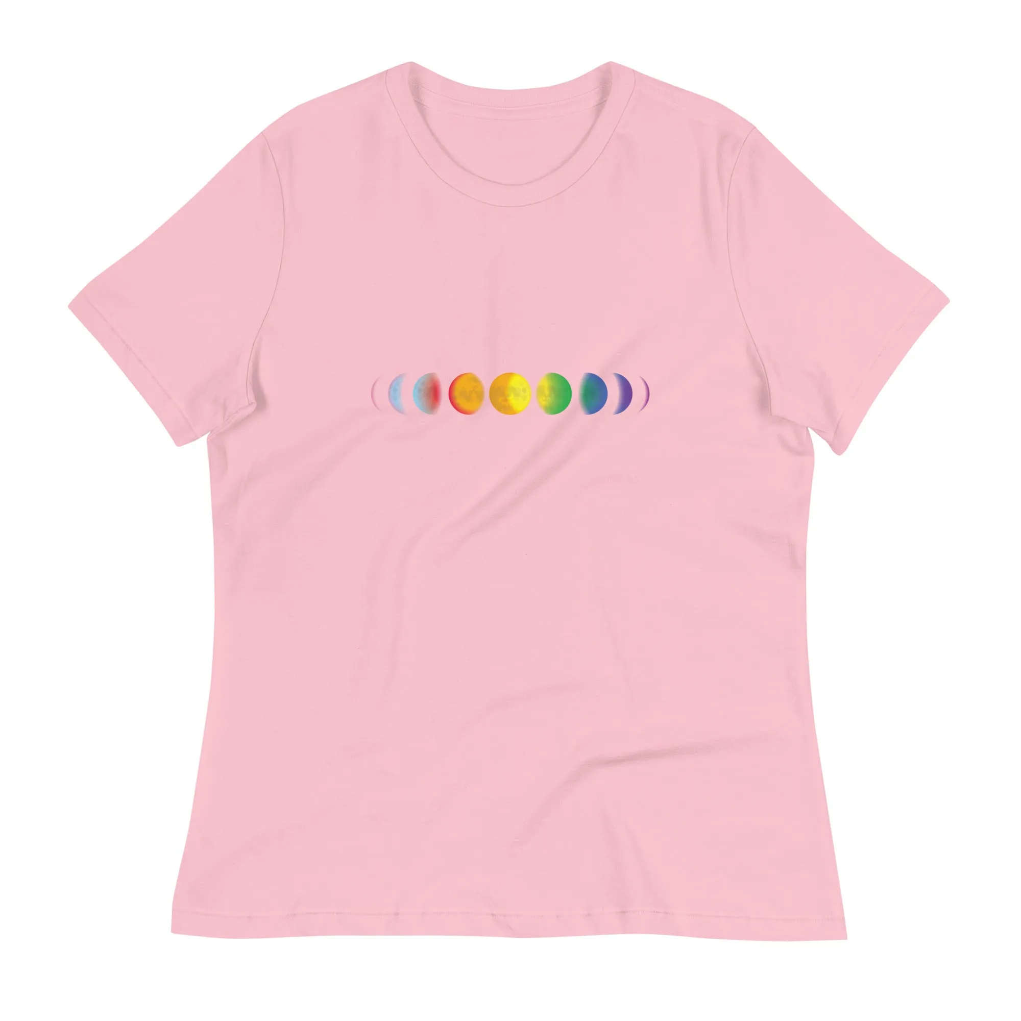 Moons Women's Relaxed T-Shirt (Light Colors)