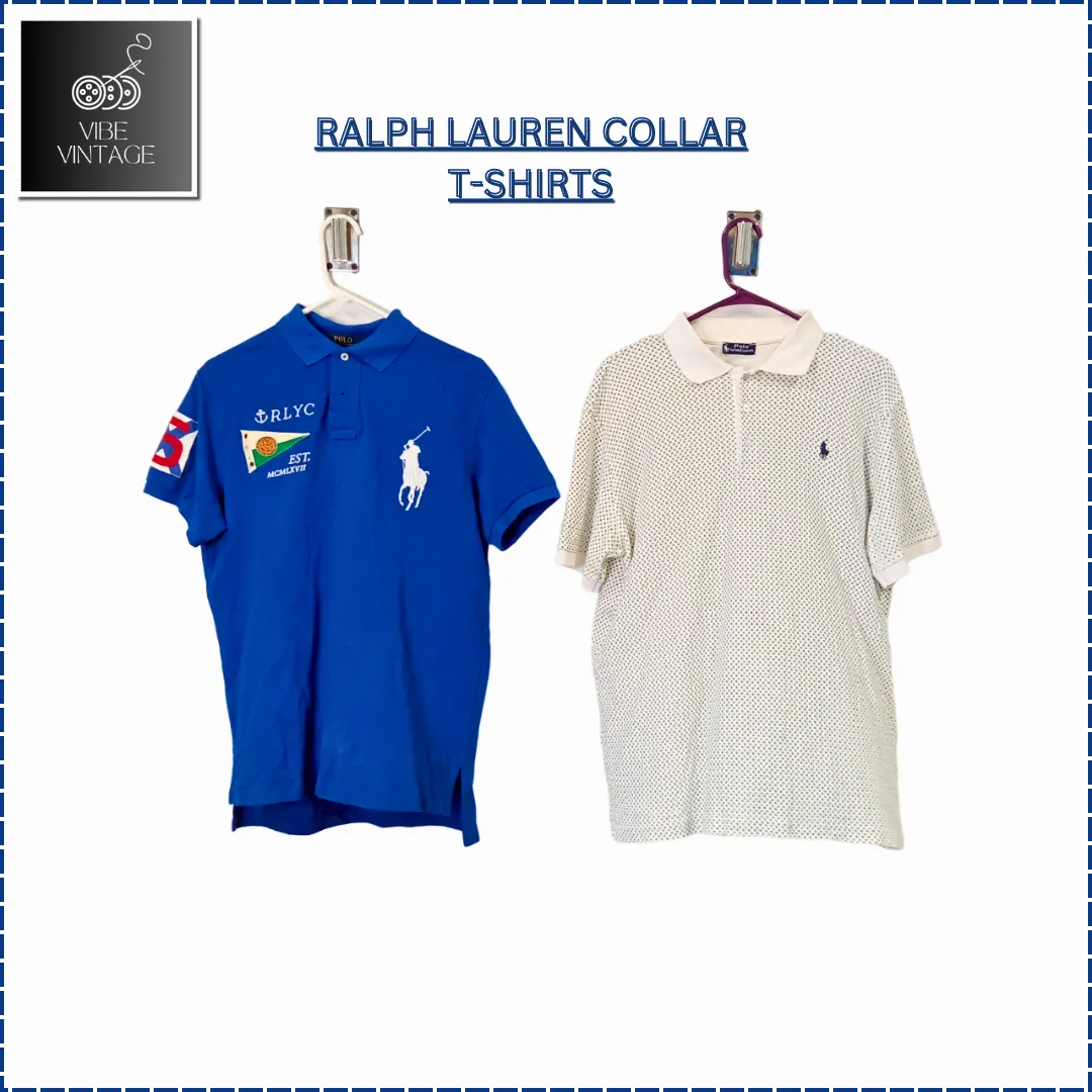 RALPH LAUREN POLO COLLAR T-SHIRTS (BUNDLE 2) 40 PCS