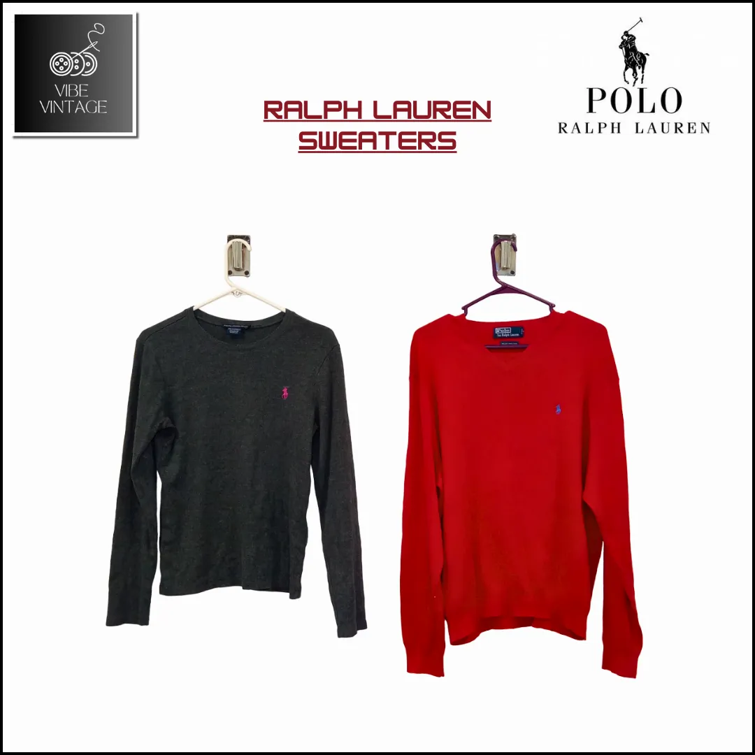 RALPH LAUREN SWEATERS - 17 PCS