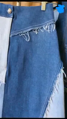 Reworked Denim Skirts