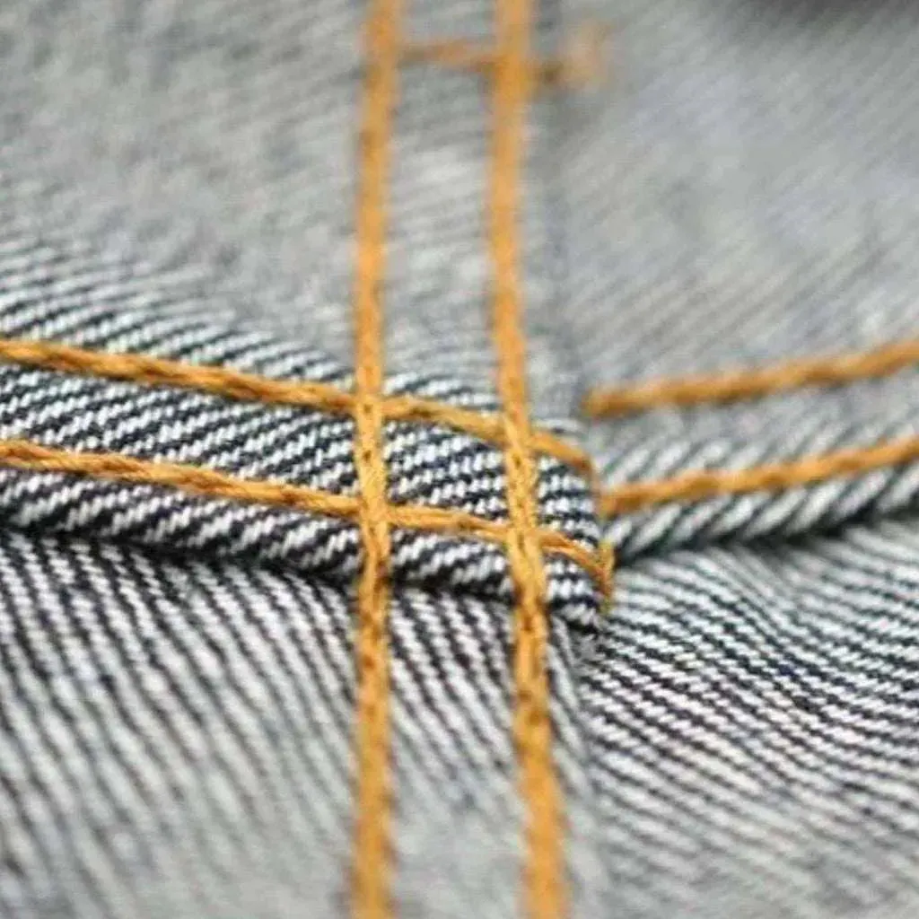 Sanforized selvedge jeans
 for men