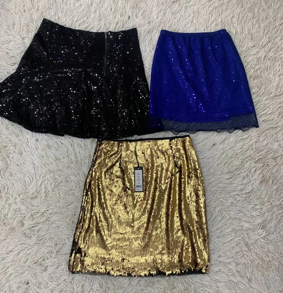 Shiny Disco Skirts