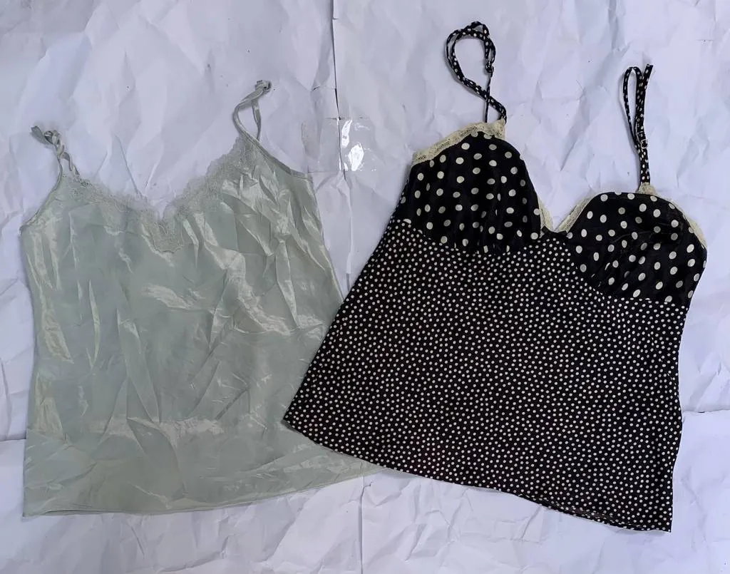 Silk Cami Tops (B)