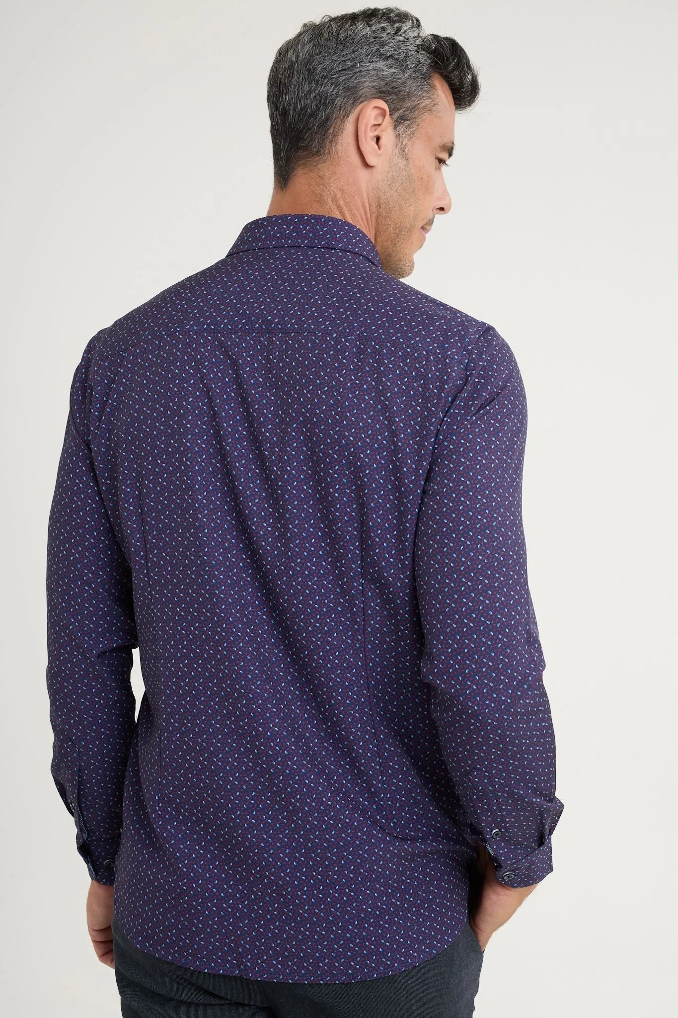 Stretch long sleeve shirt