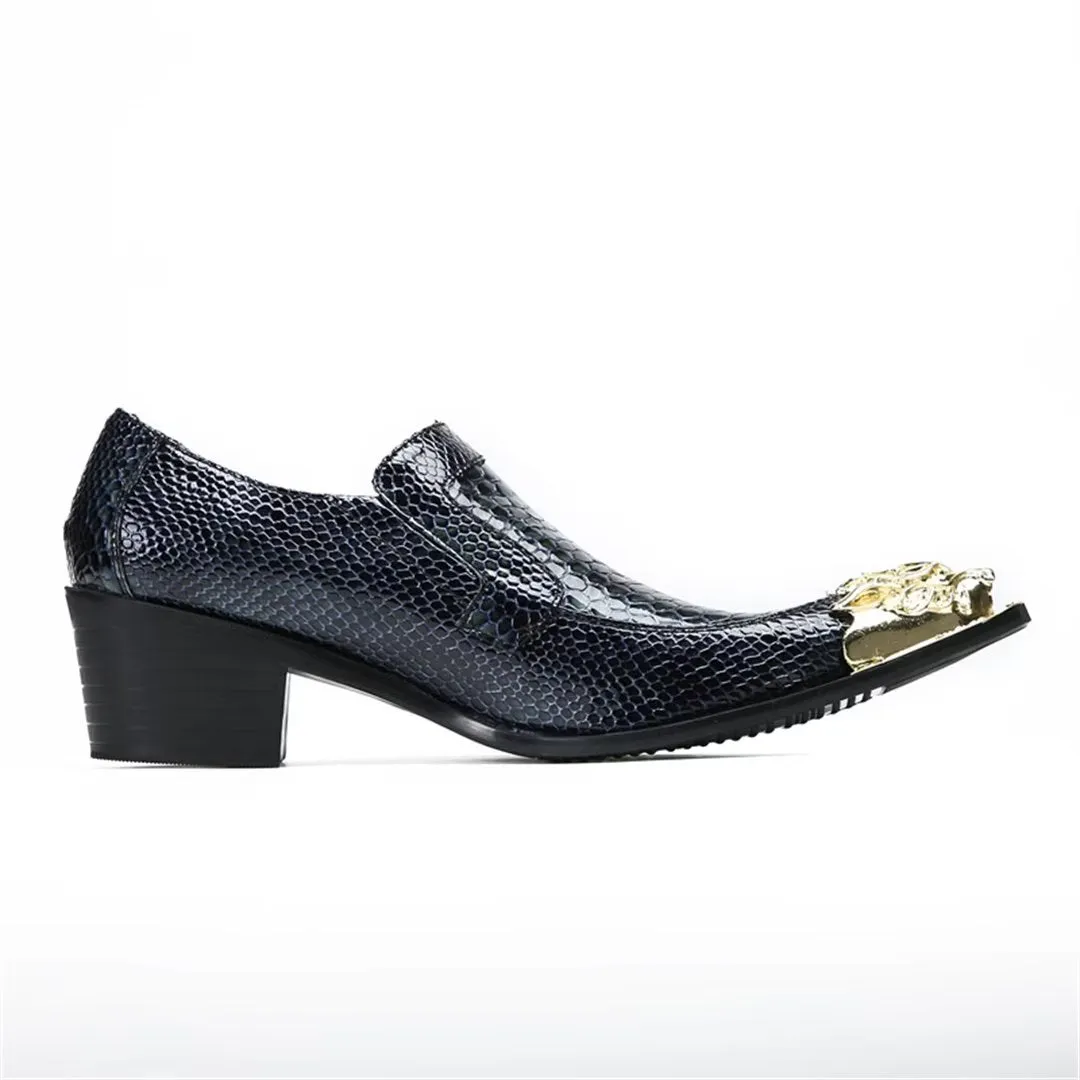 SuaveElite Exotic Leather Dress Shoes