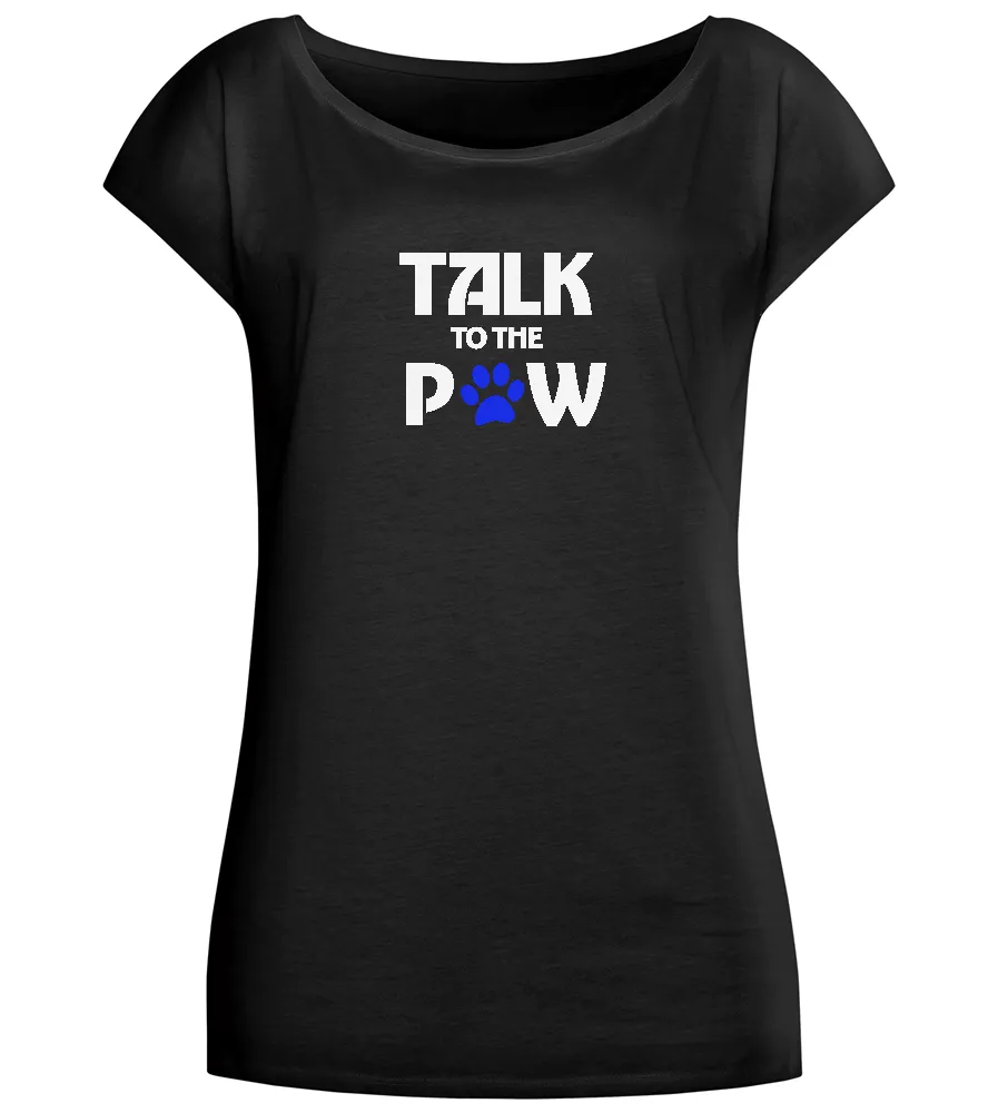 Talk to the Paw Design - Comfort long t-shirt