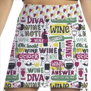 WINE NOT GOLF SKORT