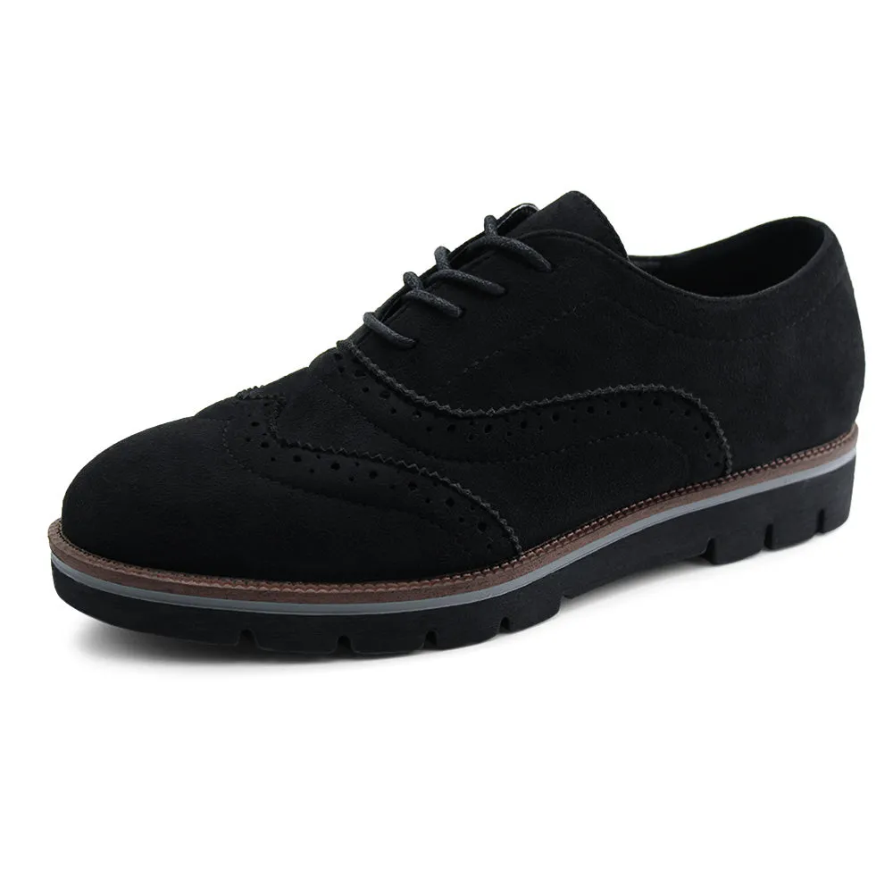 Women Lace Up Oxford Shoes