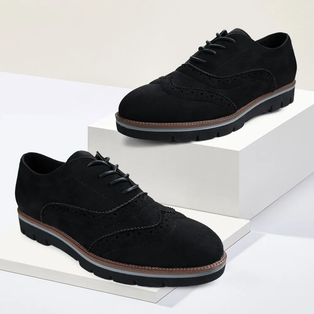 Women Lace Up Oxford Shoes