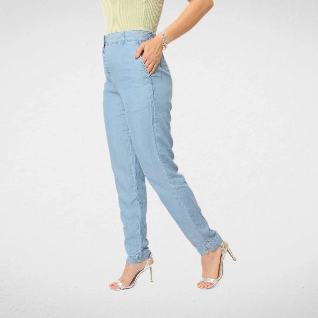 Women Pants - Jeans Soft Fabric - Blue