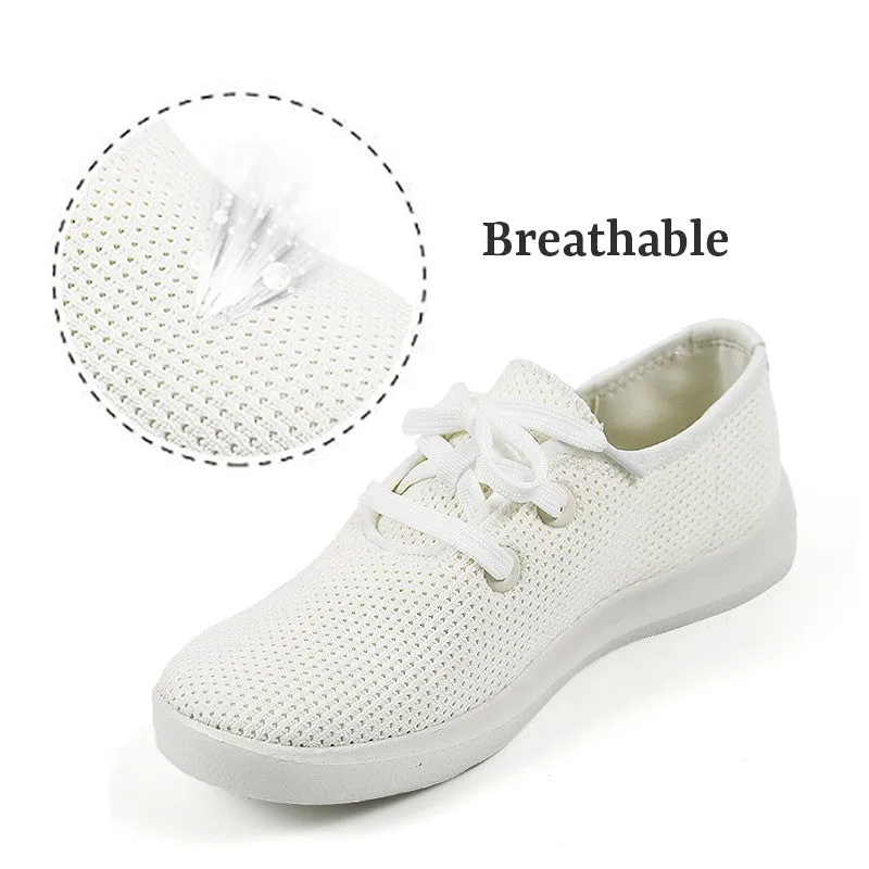 Women's breathable lightweight simple joker leisure sneakers