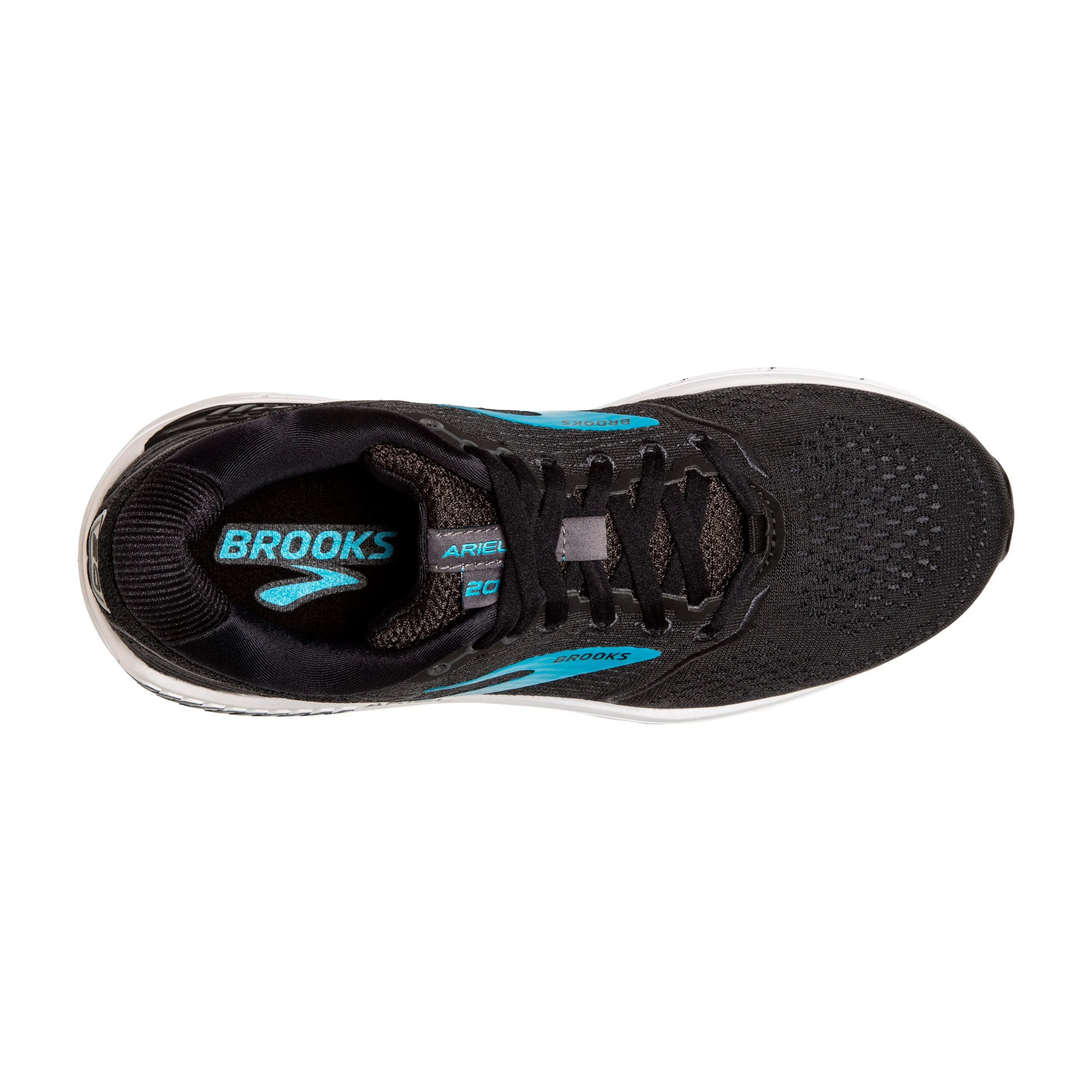 Women's Brooks Ariel '20 Color: Black/Ebony/Blue